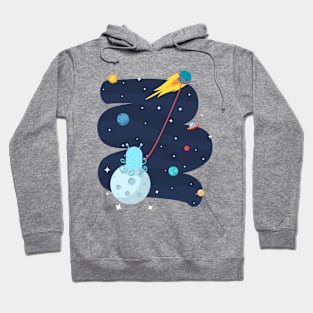 Space Kite T-Shirt - Universe Comet Ilustration Hoodie